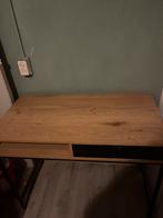 JYSK Trappedal Bureau warm eikel / zwart, Ophalen, Zo goed als nieuw, Bureau