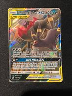 Umbreon & Darkrai GX 125 Unified Minds, Ophalen of Verzenden, Zo goed als nieuw, Losse kaart, Foil
