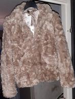 Nieuwe nepbontjas, maat 40, Maat 38/40 (M), H&M, Beige, Nieuw