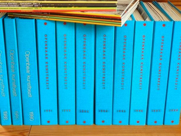 Kunstschrift / Openbaar Kunstbezit jaargangen 1988 t/m 2000, Boeken, Kunst en Cultuur | Beeldend, Zo goed als nieuw, Ophalen of Verzenden