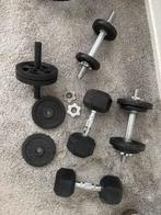 Gewichten set - aanpasbaar, Ophalen, Gebruikt, Armen, Halterschijven