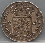 Mooie X stuiver 1749 Holland - 10 stuiver 1749 Holland, Vóór koninkrijk, Verzenden, Zilver, Overige waardes