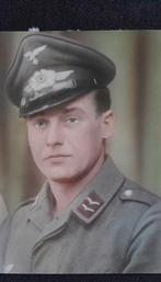 Ingekleurde Luftwaffe foto Schirmmütze, Verzamelen, Militaria | Tweede Wereldoorlog, Ophalen of Verzenden, Luchtmacht, Duitsland