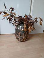 Bronskleurige vaas, Huis en Inrichting, Woonaccessoires | Vazen, Ophalen, Overige materialen, Overige kleuren, Zo goed als nieuw