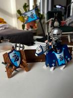 Playmobil 5356 blauwe leeuw ridder toernooi met boekje, Ophalen of Verzenden, Zo goed als nieuw