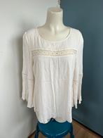 Creme witte top hippy gypsy boho kant kanten 40/42, Kleding | Dames, Maat 38/40 (M), Wit, Ophalen of Verzenden, Zo goed als nieuw