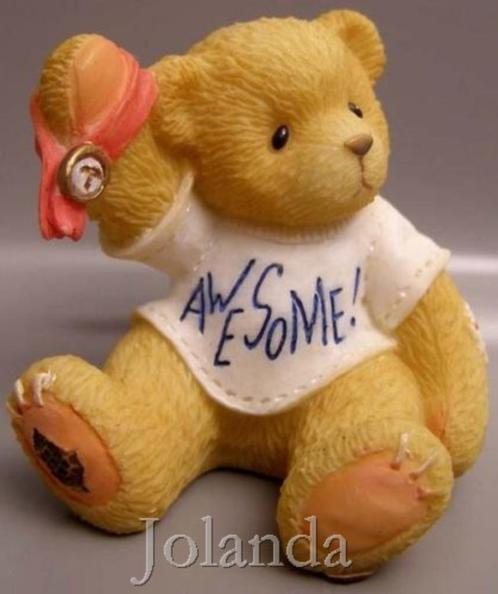 Cherished Teddies Awesome!, Verzamelen, Beren en Cherished Teddies, Zo goed als nieuw, Beeldje, Cherished Teddies, Ophalen of Verzenden