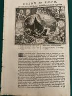 Romeyn de Hooghe "Eglon door Ehud" grote ets, 1703, Antiek en Kunst, Ophalen of Verzenden