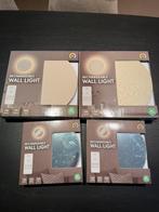 Wandlamp oplaadbaar linnen / goud / spiegel - Action, Ophalen of Verzenden, Nieuw