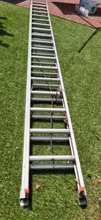 aluminium ladder tweedelig 5 meter, Doe-het-zelf en Verbouw, Ophalen, Gebruikt, Ladder, Opvouwbaar of Inschuifbaar