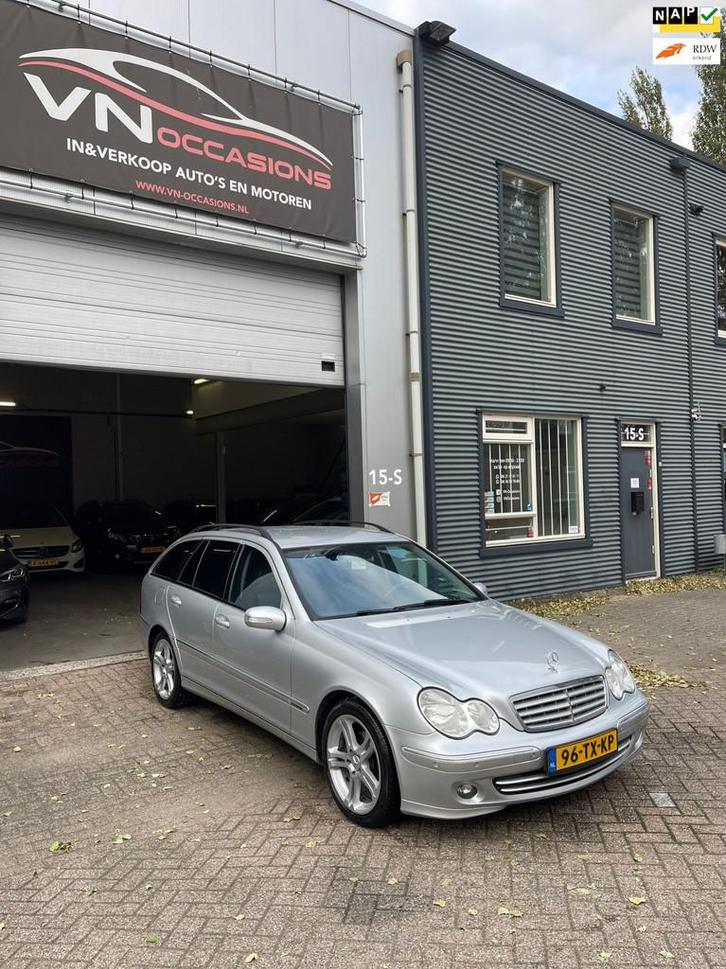 Mercedes-Benz C-klasse Combi 220 CDI Avantgarde AUTOMAAT NAP, Auto's, Mercedes-Benz, Bedrijf, Te koop, C-Klasse, ABS, Airbags