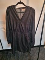 Jurk zwart glitter Josh v maat L Xl, Kleding | Dames, Jurken, Zwart, Maat 46/48 (XL) of groter, Ophalen of Verzenden, Zo goed als nieuw