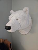 ijsbeerkop pluche wit, Ophalen of Verzenden, Zo goed als nieuw