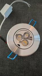 Inbouwspot 3 watt   12 stuks, Gebruikt, Led, Metaal of Aluminium, Ophalen of Verzenden