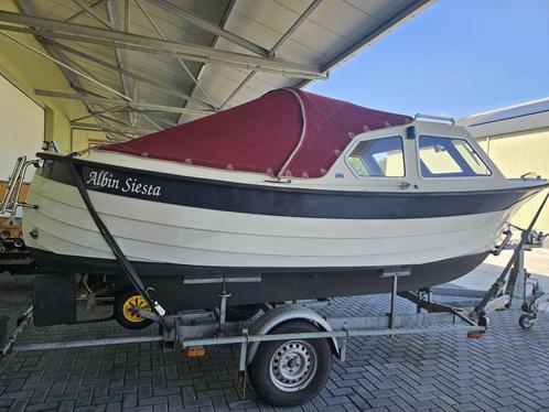 Albin Siesta kajuitsloep supernette staat, Watersport en Boten, Sloepen, Gebruikt, 10 tot 30 pk, 3 tot 6 meter, Diesel, Polyester