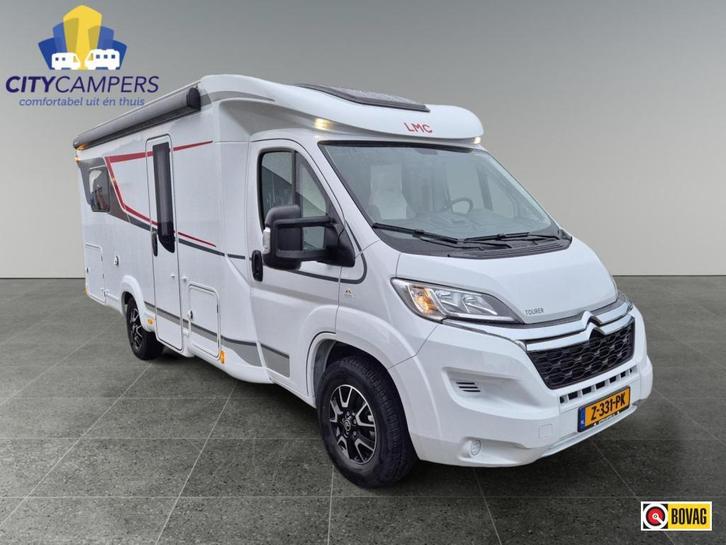 Hymer/LMC T660 G 165PK Lengtebedden !! MEGA KORTING !!, Caravans en Kamperen, Campers, Bedrijf, tot en met 3, Half-integraal, Hymer