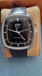 Vulcain Cricket Herenhorloge, Overige merken, Leer, Staal, Ophalen of Verzenden