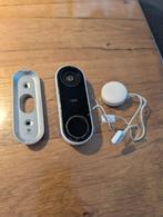 Google Nest Hello Deurbel - Gebruikt, Ophalen of Verzenden, Ingebouwde camera, Gebruikt, Draadloos