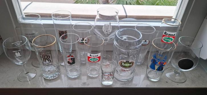 aparte bierglazen Venlo Brand Bier whisky proefglas, Verzamelen, Biermerken, Zo goed als nieuw, Glas of Glazen, Brand, Ophalen of Verzenden