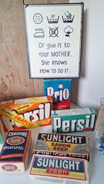 Vintage Wasmiddel en Zeep Collectie, Ophalen, Gebruikt, Verpakking
