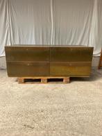 Messing lade kast / dressoir Vanilia, Huis en Inrichting, Ophalen, Zo goed als nieuw, 25 tot 50 cm, 150 tot 200 cm