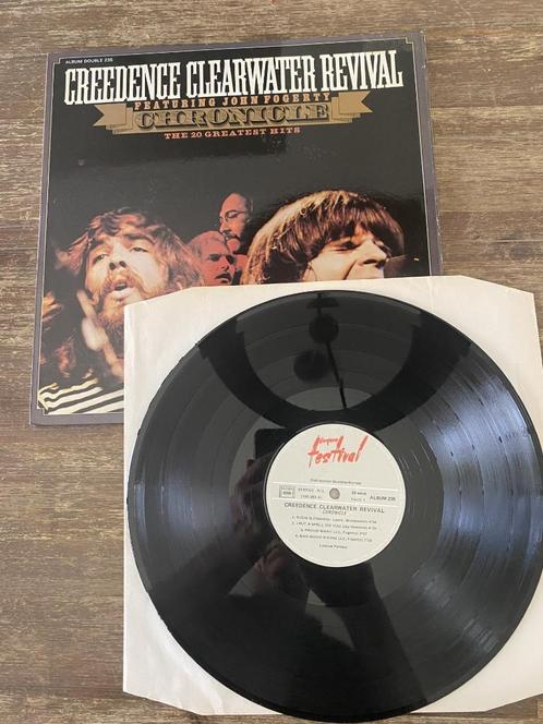 Creedence Clearwater Revival  John Fogerty – Chronicle, Cd's en Dvd's, Vinyl | Rock, Zo goed als nieuw, Poprock, 12 inch, Ophalen of Verzenden