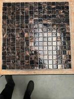 mozaiek glasmozaiek 2x2 cm div met goud accenten, Doe-het-zelf en Verbouw, Tegels, Ophalen, Overige materialen, Wandtegels, Nieuw