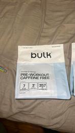 Pre workout bulk, Sport en Fitness, Gezondheidsproducten en Wellness, Ophalen of Verzenden, Zo goed als nieuw, Poeder of Drank