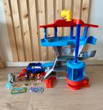 PAW Patrol uitkijktoren en 2 extra jungle pups en olifant, Ophalen, Zo goed als nieuw