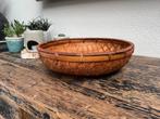 Oude vintage javaanse mand Indonesie Java riet, Huis en Inrichting, Woonaccessoires | Schalen en Manden, Verburgt Vintage, Gebruikt