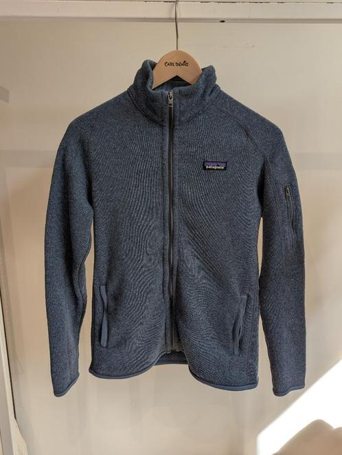 Patagonia Grijs Blauw Fleece vest - mt s, Kleding | Dames, Truien en Vesten, Zo goed als nieuw, Maat 36 (S), Grijs, Ophalen