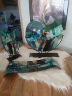Glazen Kunstobjecten Set, Antiek en Kunst, Ophalen