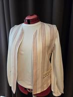 Top en gilet, Ophalen, Nieuw, Maat 36 (S), Wit