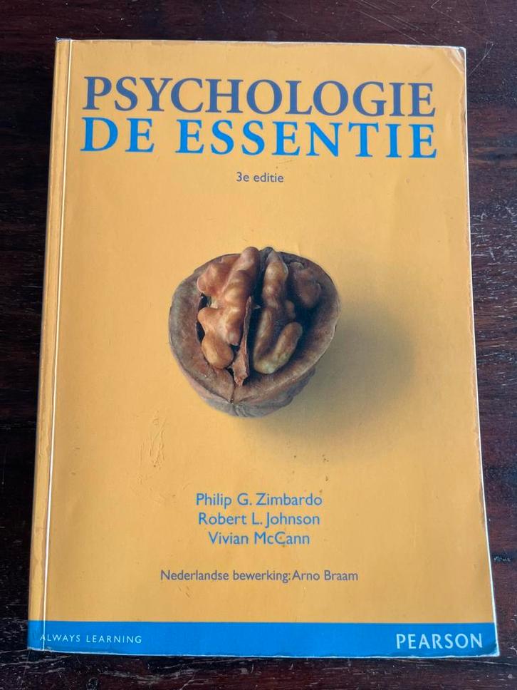 Robert L. Johnson - Psychologie, de essentie, Boeken, Schoolboeken, Zo goed als nieuw, Nederlands, Overige niveaus, Ophalen of Verzenden