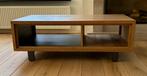 Salon tafel van puur hout merk henzel& hazel, mat gelakt, Ophalen, 100 tot 150 cm, 50 tot 100 cm, Zo goed als nieuw