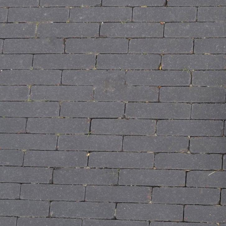 Gebakken Waaltje, Klinker, Zwart, Tuin en Terras, Tegels en Klinkers, Klinkers, Ophalen of Verzenden