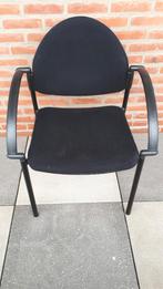 Vergaderstoel, Huis en Inrichting, Stoelen, Ophalen, Gebruikt, Zwart, Metaal