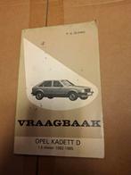 Opel Kadett D Vraagbaak 1982-1985, Ophalen of Verzenden
