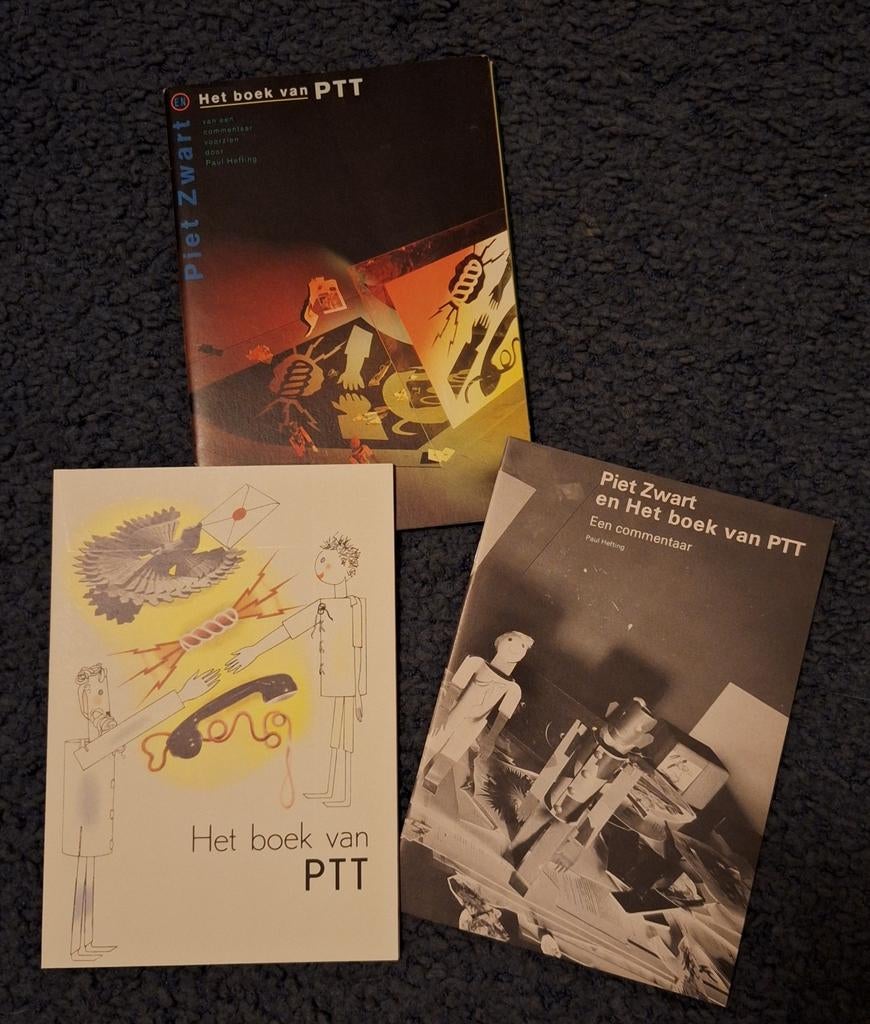 Het Boek van PTT - Piet Zwart, uitgave 1938, Ophalen of Verzenden, Gelezen
