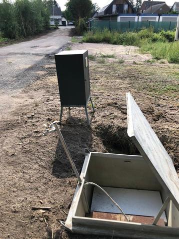 Bouwkast + waterput beschikbaar voor biedingen