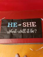 Gender reveal spullen, Ophalen of Verzenden, Zo goed als nieuw