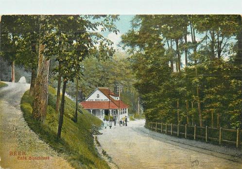 (387-198-021) Beek Cafe Boschlust, Verzamelen, Ansichtkaarten | Nederland, Gelderland, Verzenden