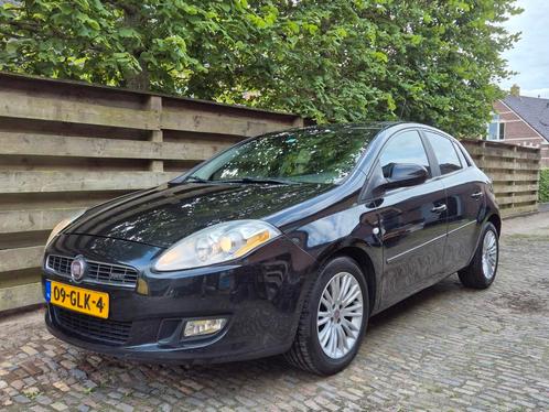 Fiat Bravo 1.4 16V 88KW 5DR 2008 Zwart, Auto's, Fiat, Bedrijf, Bravo, Airbags, Airconditioning, Android Auto, Bluetooth, Boordcomputer