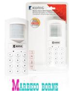 Alarm met bewegingsdetector en telefoonkiezer, König, Nieuw, Info@marbeco.nl, Ophalen of Verzenden