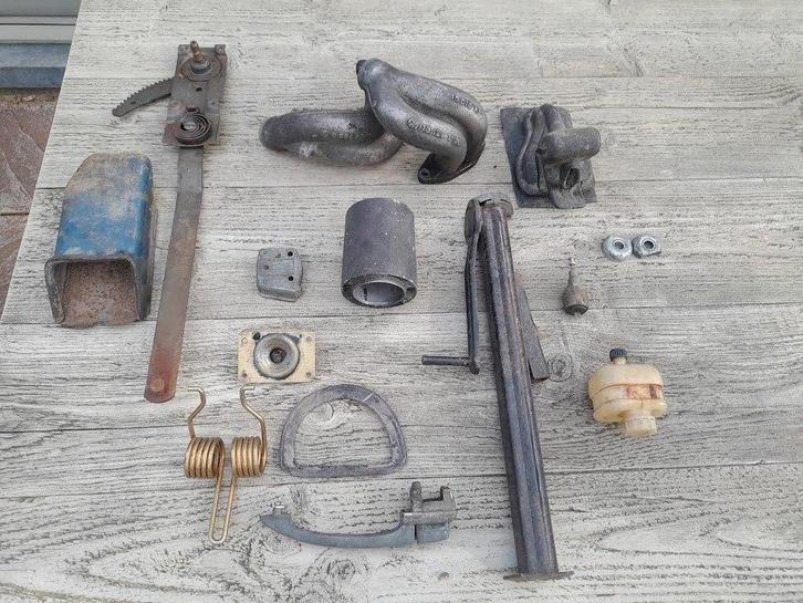 lot vw kever en karmann ghia onderdelen, Auto diversen, Auto-accessoires, Gebruikt, Ophalen of Verzenden