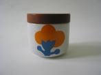 Design voorraadpot van franco pozzi ceramica italy bloem., Verzenden, Gebruikt