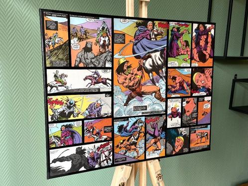 Conan stripboek op canvas. Nr 19 Het zwaard van Skelos 40x50, Boeken, Stripboeken, Nieuw, Meerdere stripboeken, Ophalen of Verzenden
