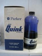 Parker inkt Bleu-black circa 240cc, Verzamelen, Gebruikt, Parker, Overige typen, Met doosje