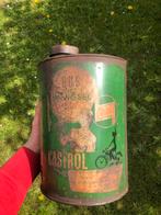 Olieblik olie blik oil can vintage Castrol 2 takt raar, Overige merken, Gebruikt, Overige, Ophalen of Verzenden