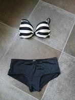 Nieuwe bikini, zwart met creme, Hema., Kleding | Dames, Badmode en Zwemkleding, Ophalen, Zwart, Zo goed als nieuw, Bikini